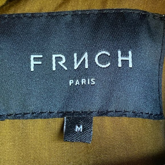 FRNCH Women's Collared‎ Long Sleeve Button Down Maxi Dress Size M - Picture 5 of 14